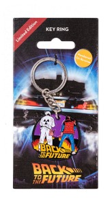 Back to the Future Metal Brelok Marty & Doc