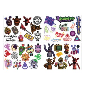 Five Nights at Freddy's Naklejki Zestaw