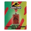 Replika Jurassic Park Naszyjnik with amber pendant Limited Edtiton FaNaTtik