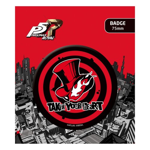 Przypinka POPbuddies Persona 5 Royal Badge Take your Heart