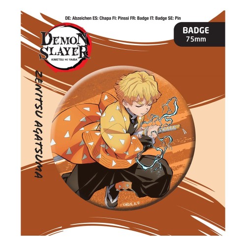 Przypinka POPbuddies Demon Slayer: Kimetsu no Yaiba Badge Zenitsu Agatsuma