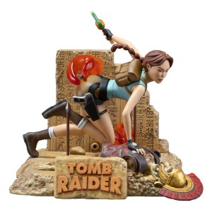 Tomb Raider 1996 PVC Figurka Statuetka Lara Croft Classic Era 17 cm
