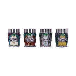 Lord of the Rings Kieliszki 4-Pack Hobbits Nemesis Now