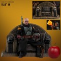 Star-Wars:-The-Mandalorian-Action-Figurka-1/6-Boba-Fett-Repaint-Armor-and-Throne-Special-Edition-30-cm