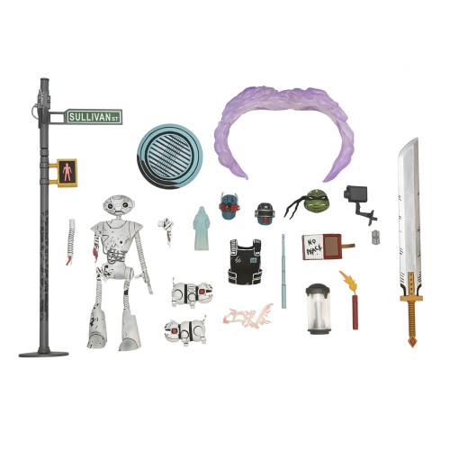 Figurki NECA Teenage Mutant Ninja Turtles Accessory Pack for Action Last Ronin