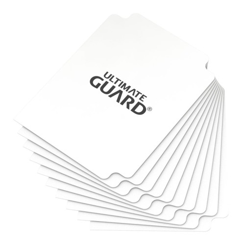 Karty Ultimate Guard Card Dividers Przedziałki na Standard Size (10) - White