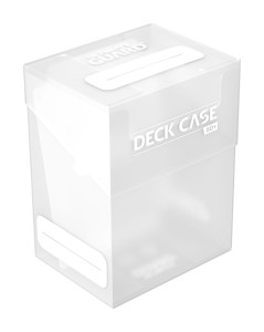 Ultimate Guard Deck Case Pudełko 80+ - Transparent