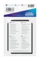 Card Dividers Przedziałki na Standard Size (10) - Black Karty Ultimate Guard