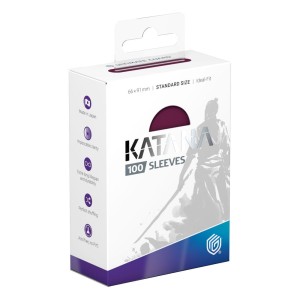 Koszulki na karty Ultimate Guard Katana Standard 100 szt. - Radiant Plum