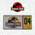 FaNaTtik Jurassic Park 1/1 Dennis Nedry License Plate Replika