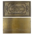 FaNaTtik Harry Potter Hogwarts Train Ticket Limited Edition Replika