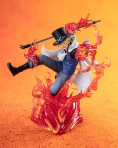 One Piece Figuarts Bandai ZERO Extra Battle PVC Figurka Statuetka Sabo Fire Fist Rook Check 19 cm
