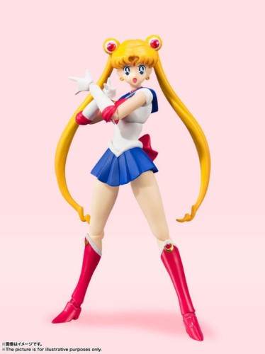 Figurka Bandai Tamashii Nations Sailor Moon S.H. Figuarts Sailor Moon Animation Color Edition 14 cm