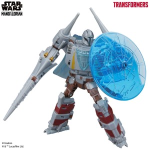 Star Wars x Transformers Action Figurka The Mandalorian / N-1 Starfighter 19 cm