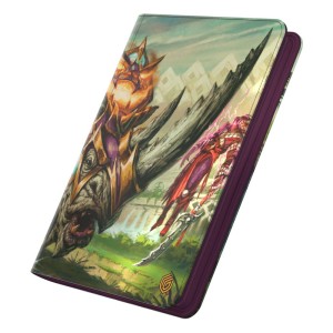 Album na Karty Ultimate Guard Zipfolio 160 8-Pocket Xenoskin - BlueUltimate Guard Zipfolio 360 Xenoskin Magic: The Gathering "Tarkir: Dragonstorm" -  Design 2