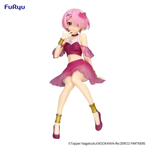 Figurka Furyu Re:Zero Starting Life in Another World Noodle Stopper PVC Statuetka Ram Twinkle Party Another Color Ver. 14 cm