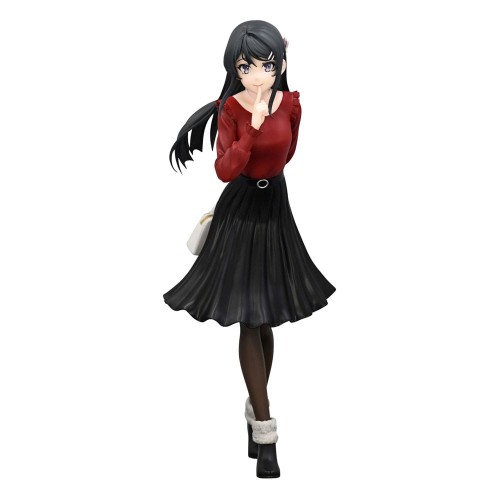 Figurka Furyu Rascal Does Not Dream of Bunny Girl Senpai Trio-Try-iT PVC Statuetka Mai Sakurajima Winter Outfit Ver. 21 cm