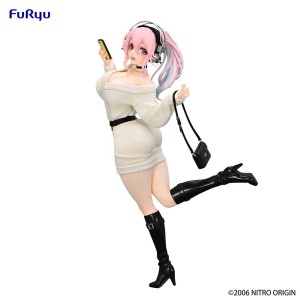 Super Sonico Trio-Try-iT PVC Figurka Statuetka Winter Memory Ver. 21 cm