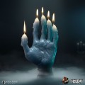 Hellboy Candle Hand of Glory Dark Horse 23 cm