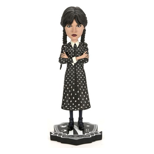 NECA Wednesday Head Knocker Bobble-Head Wednesday Addams 21 cm