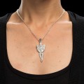 Weta Workshop Replika Lord of the Rings 1/1 Wisiorek & Chain Evenstar (Sterling Silver)