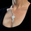 Replika Lord of the Rings 1/1 Wisiorek & Chain Evenstar (Sterling Silver) Weta Workshop