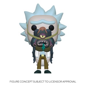 Figurka Rick with Glorzo Funko POP! Rick And Morty