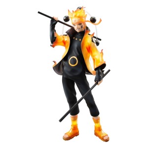 Naruto Shippuden G.E.M. Series PVC Figurka Statuetka Naruto Uzumaki Six Paths Sage Mode 15th Anniversary Ver. 22 cm