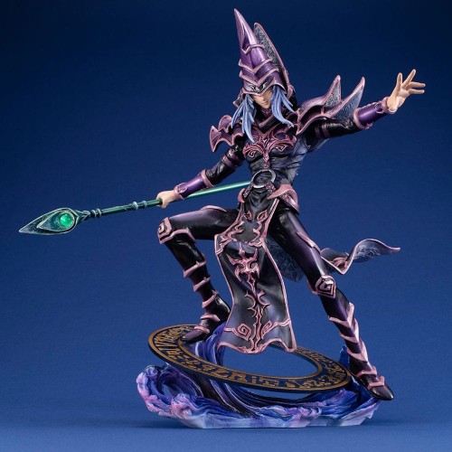 Yu-Gi-Oh!-Art-Works-Monsters-PVC-Figurka-Statuetka-Dark-Magician-The-Fated-Duel-23-cm