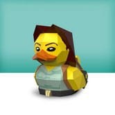 Tomb Raider Tubbz Mini PVC Figurka Lara Croft 5 cm           