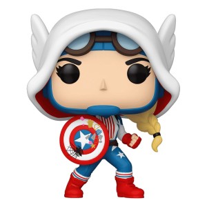 Marvel POP! Vinyl Figurka Cap-Gwen 9 cm