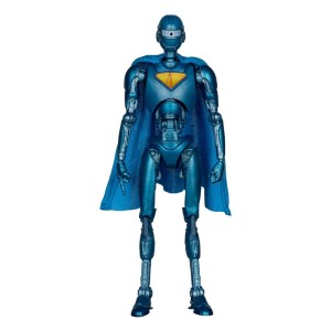 Superman (2025) DC Multiverse Deluxe Action Figurka Superman Robot (Red Platinum Edition) 18 cm