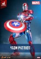 Marvel-Comic-Diecast-Masterpiece-Action-Figurka-1/6-Iron-Patriot-Hot-Toys-Exclusive-32-cm