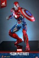 Marvel-Comic-Diecast-Masterpiece-Action-Figurka-1/6-Iron-Patriot-Hot-Toys-Exclusive-32-cm