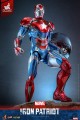 Marvel-Comic-Diecast-Masterpiece-Action-Figurka-1/6-Iron-Patriot-Hot-Toys-Exclusive-32-cm