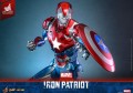 Marvel-Comic-Diecast-Masterpiece-Action-Figurka-1/6-Iron-Patriot-Hot-Toys-Exclusive-32-cm
