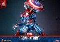 Marvel-Comic-Diecast-Masterpiece-Action-Figurka-1/6-Iron-Patriot-Hot-Toys-Exclusive-32-cm
