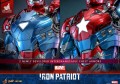 Marvel-Comic-Diecast-Masterpiece-Action-Figurka-1/6-Iron-Patriot-Hot-Toys-Exclusive-32-cm