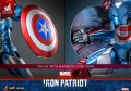 Marvel-Comic-Diecast-Masterpiece-Action-Figurka-1/6-Iron-Patriot-Hot-Toys-Exclusive-32-cm