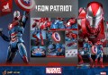 Marvel Comic Diecast Masterpiece 1/6 Iron Patriot Exclusive Figurka Hot Toys 32 cm