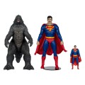 McFarlane Toys DC Justice League Monsterverse DC Multiverse Action Figurkas 2-Pack Superman Vs. Godzilla 30 cm