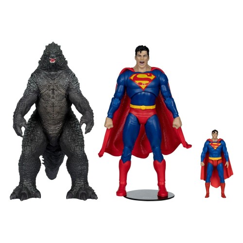 McFarlane Toys DC Justice League Monsterverse DC Multiverse Action Figurkas 2-Pack Superman Vs. Godzilla 30 cm