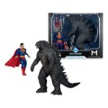 DC Justice League Monsterverse DC Multiverse Action Figurkas 2-Pack Superman Vs. Godzilla McFarlane Toys 30 cm
