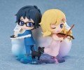 Figurka Your Lie in April Qset Mini- 2-Pack Kaori Miyazono & Kosei Arima Good Smile Company 9 cm