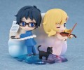 Good Smile Company Your Lie in April Qset Mini- 2-Pack Kaori Miyazono & Kosei Arima Figurka 9 cm