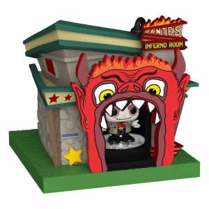 Beetlejuice Bitty POP! Towns Vinyl Figurka Beetlejuice and Dante's Inferno Room