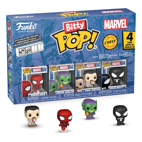 Figurka Funko Spider-Man Bitty POP 4-Pack Series 1 2 cm