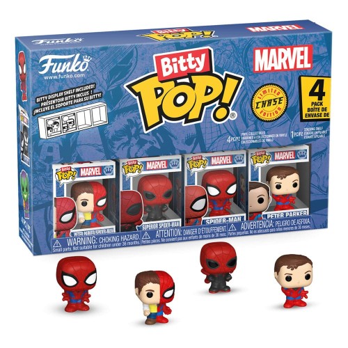 Figurka Funko Spider-Man Bitty POP 4-Pack Series 4 2 cm