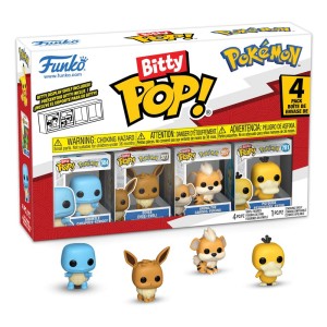 Pokemon Funko Bitty POP! Vinyl Figurka 4-Pack Series 4 2 cm
