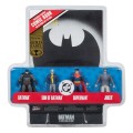 McFarlane Toys Figurka DC Direct Page Punchers 4-Pack Batman & Son of Batman & Superman & Joker 7 cm